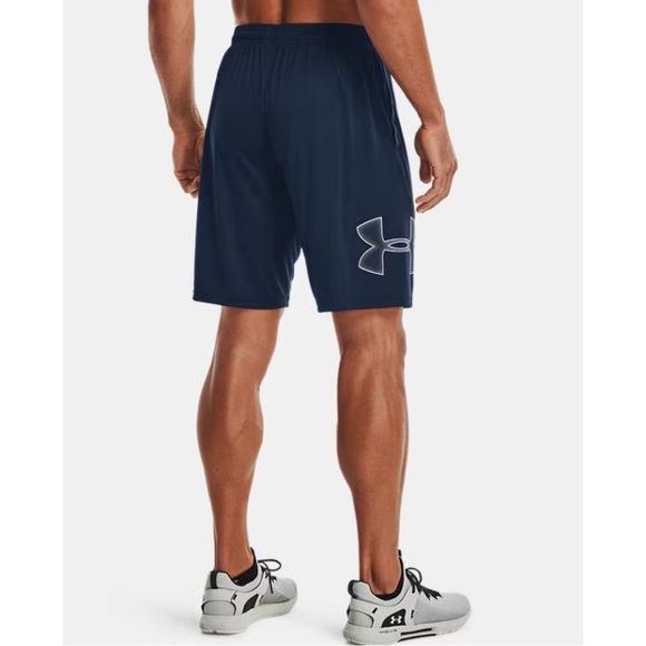UNDER ARMOUR • Men’s Blue UA Tech Graphic Shorts - Picture 5 of 7